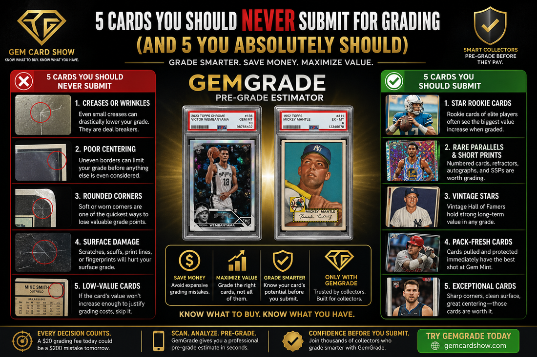 5 Cards You Should Never Submit for Grading (And 5 You Absolutely Should)