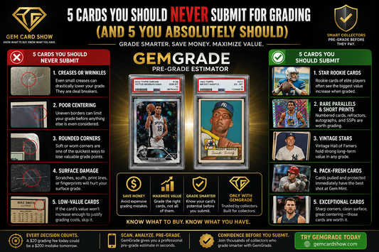 5 Cards You Should Never Submit for Grading (And 5 You Absolutely Should)