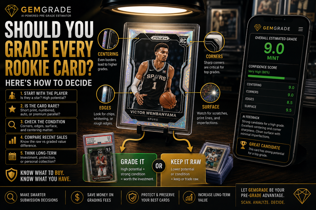 Should You Grade Every Rookie Card? Here's How to Decide