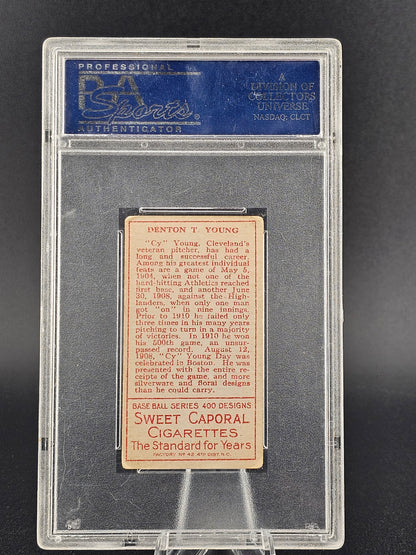 1911 T205 Gold Border Cy Young PSA 3 VG